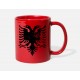 Albania Flag Shirt Albanian Eagle Red Mugs